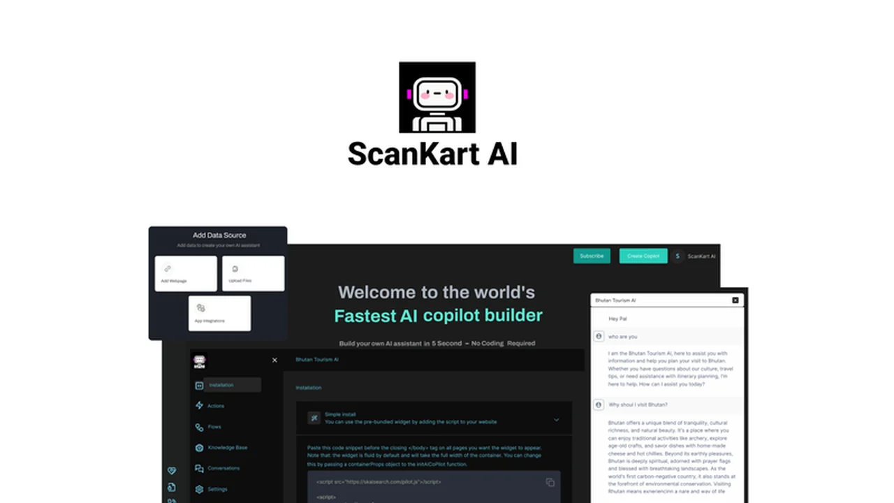 ScanKart AI - AI Copilots for Enhanced Productivity | AppSumo Review