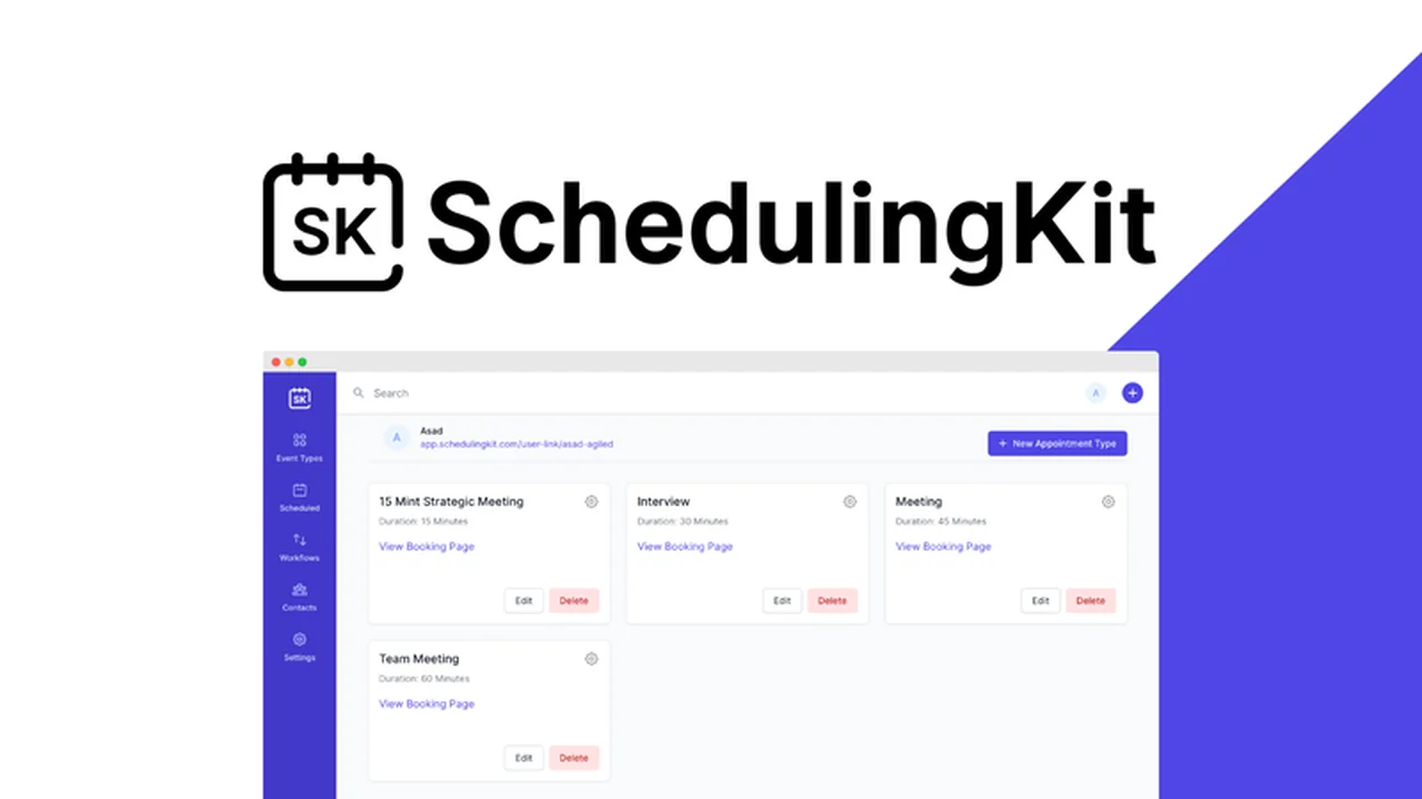 SchedulingKit - Streamline Your Appointments with AI Automation