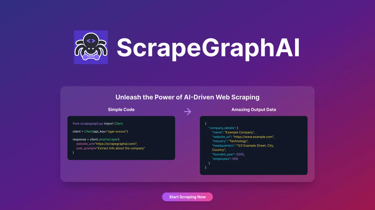 ScrapeGraphAI - Extract structured data using AI | AppSumo Review