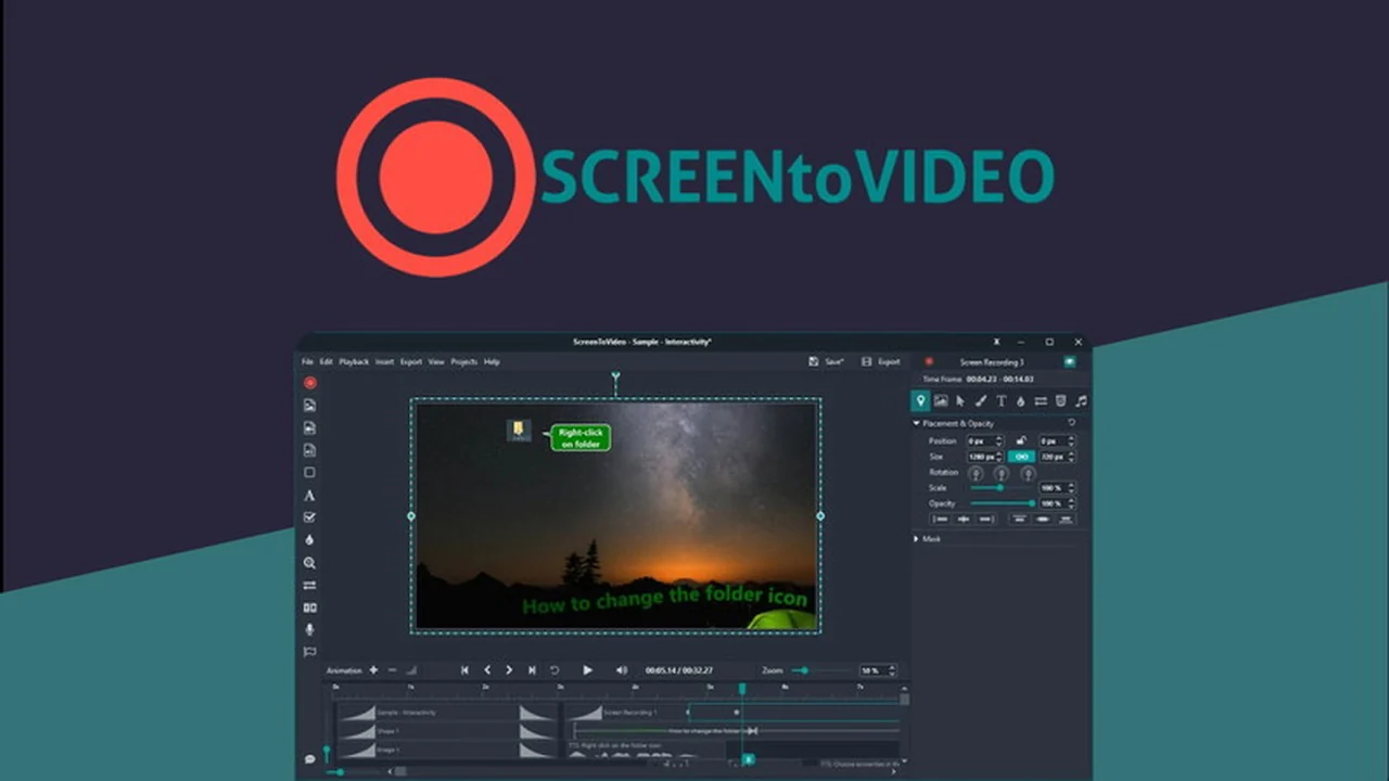 ScreenToVideo | AppSumo: Effortless Screen Recording and Editing