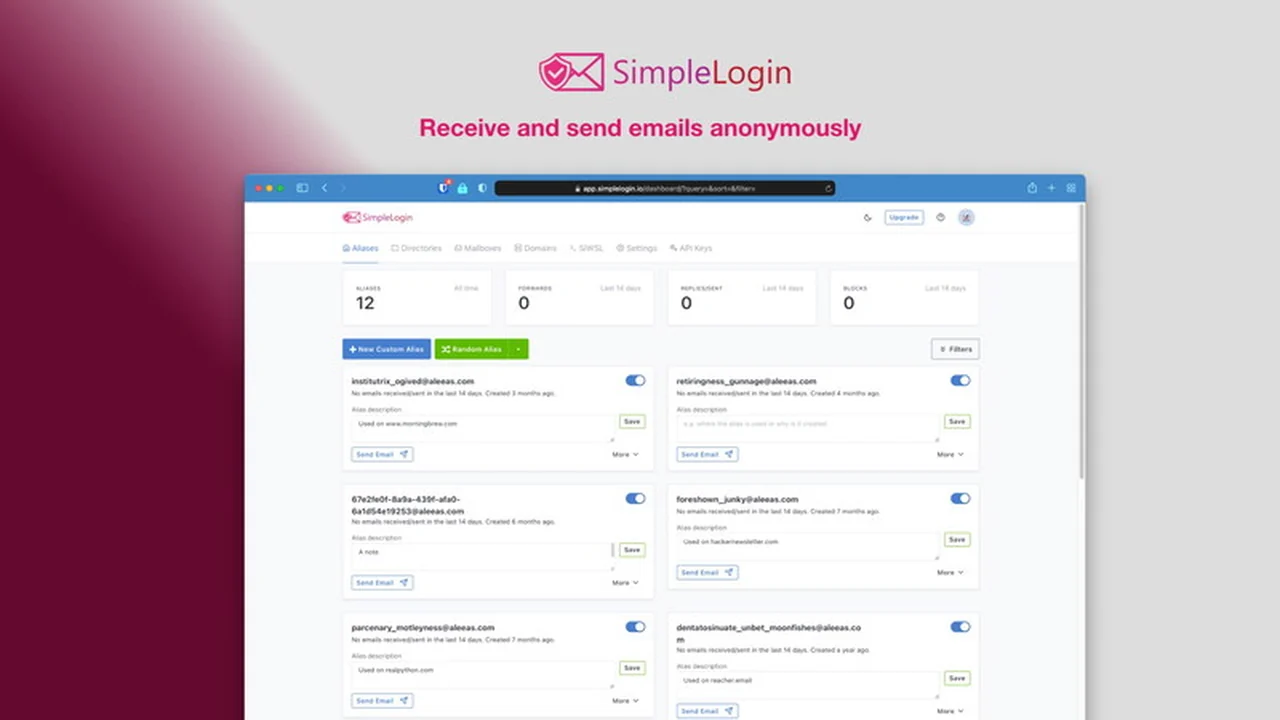 Secure Your Digital Identity with SimpleLogin Lifetime | AppSumo