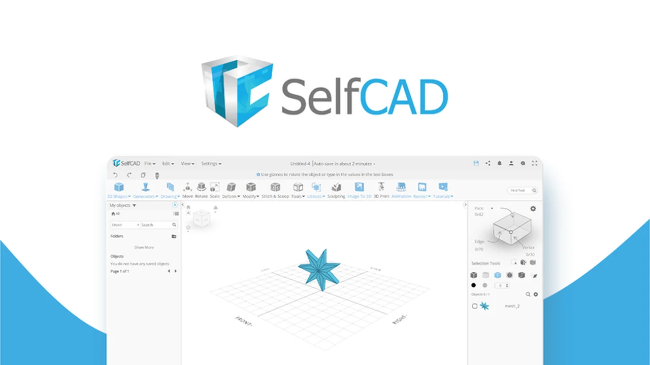 SelfCAD - Your All-in-One 3D Design Solution
