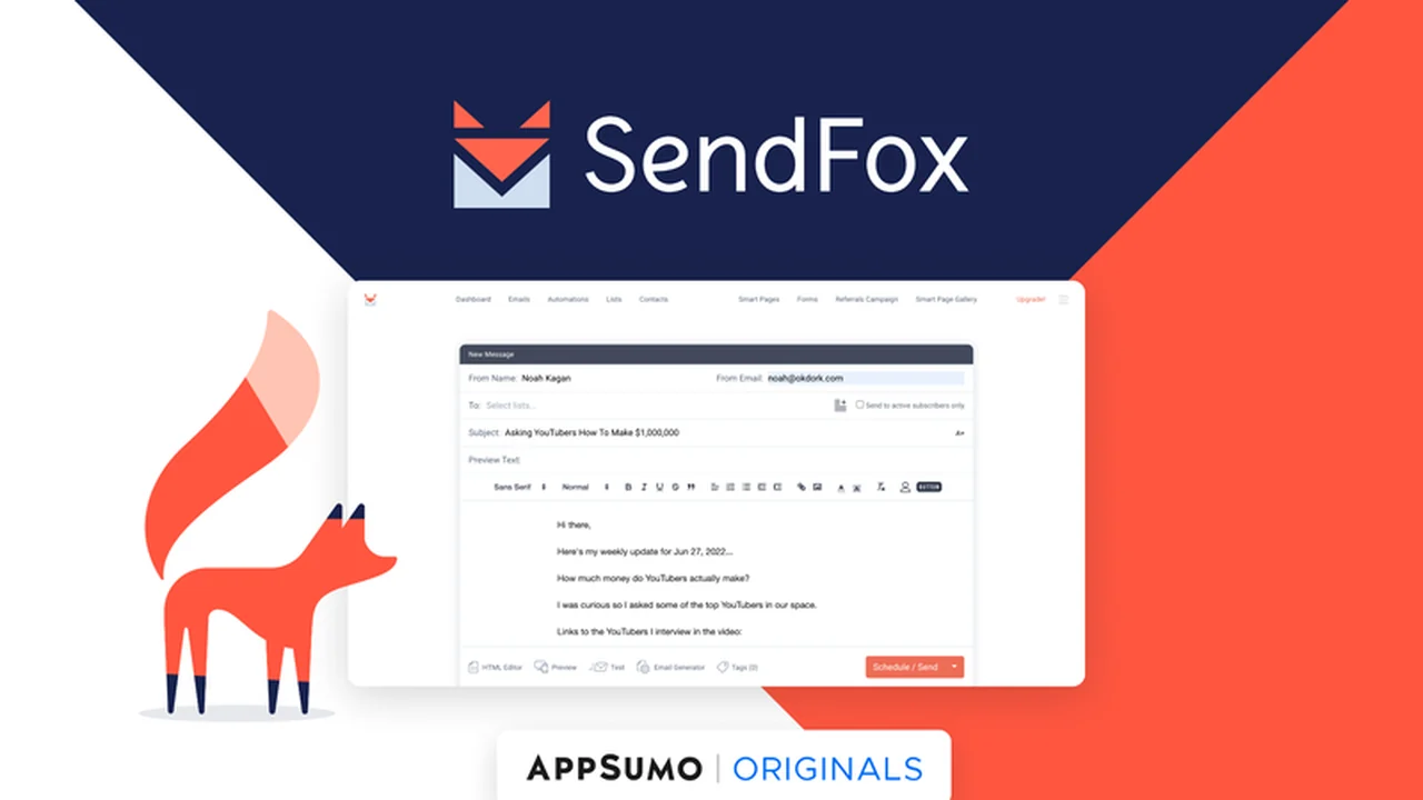 SendFox - Plus Exclusive: Affordable Email Marketing Automation Review