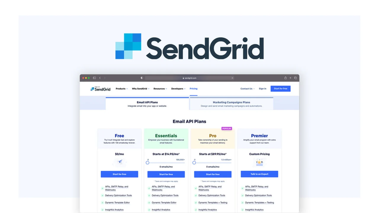 SendGrid - Deliver Your Emails Without Fail