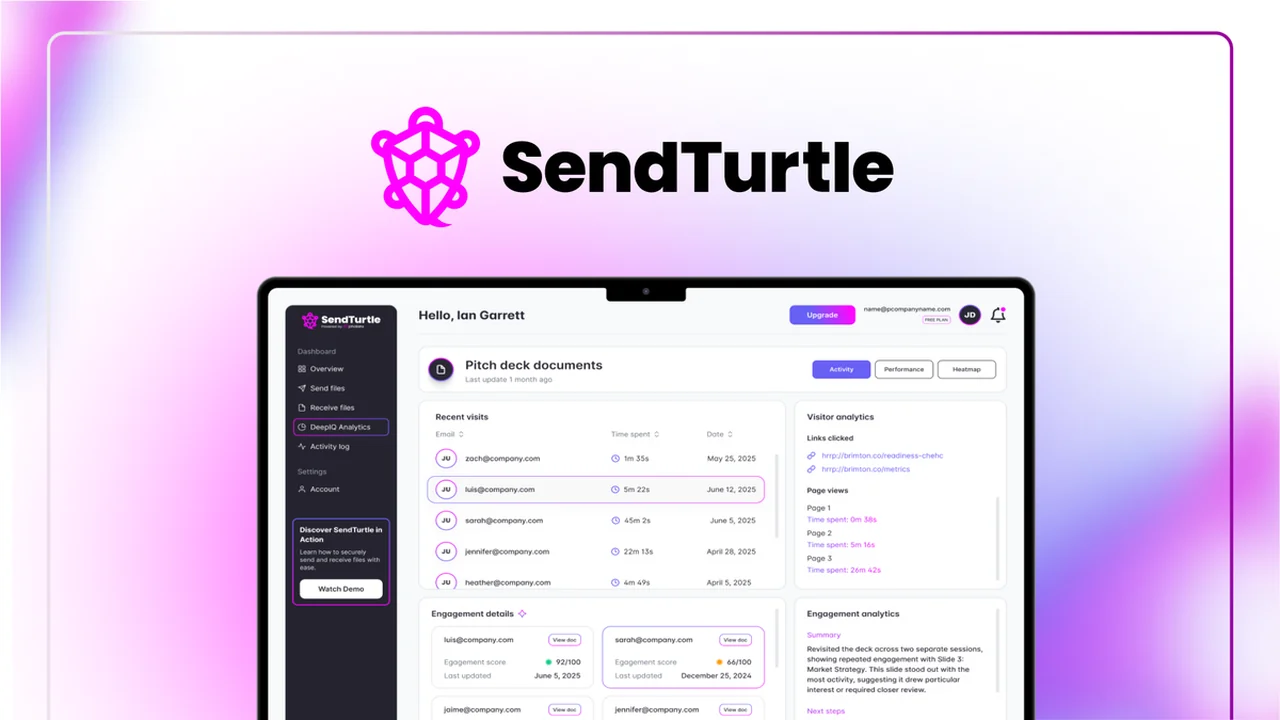 SendTurtle: Enhance Document Sharing and Closing Deals