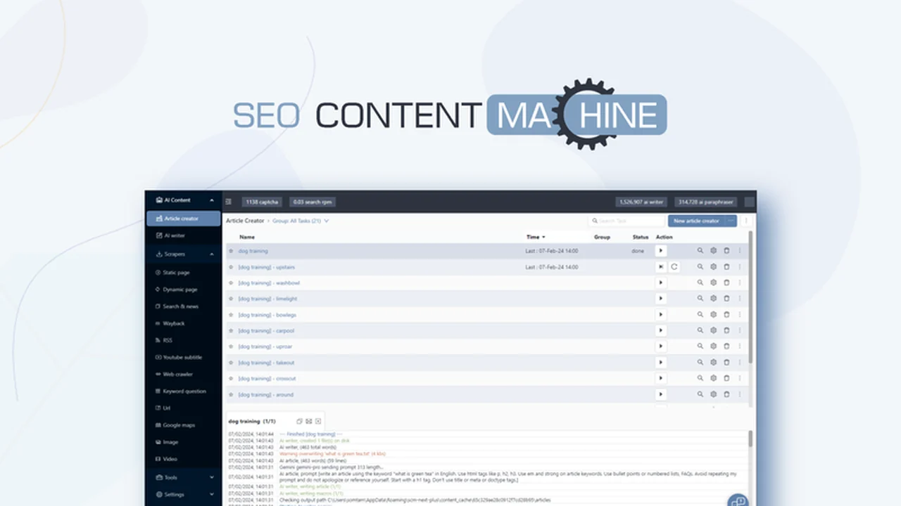 SEO Content Machine - Automate AI Content Creation
