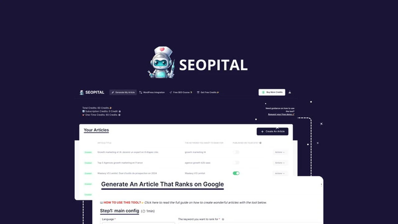 SEOpital | AppSumo: Revolutionizing Content Creation for Top Google Rankings