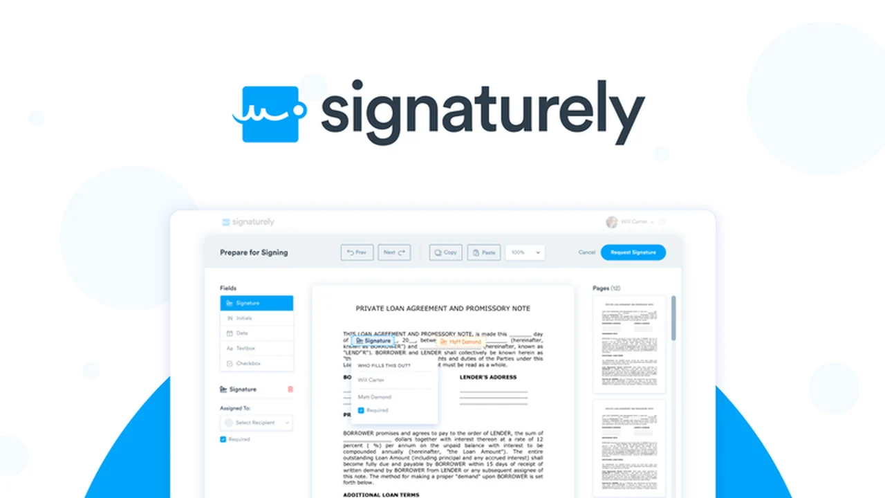 Signaturely - Create, sign, and store digital docs | AppSumo Review