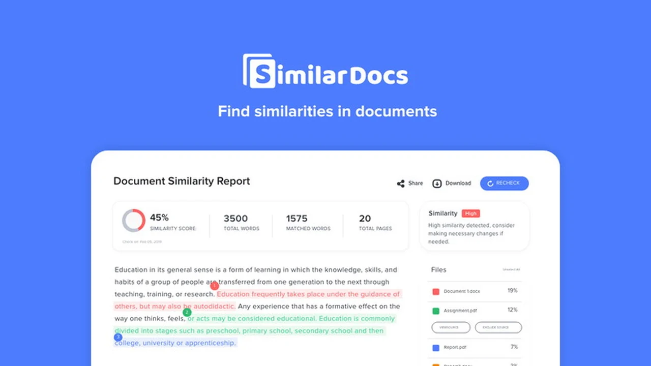SimilarDocs | AppSumo Review: Streamline Your Document Analysis