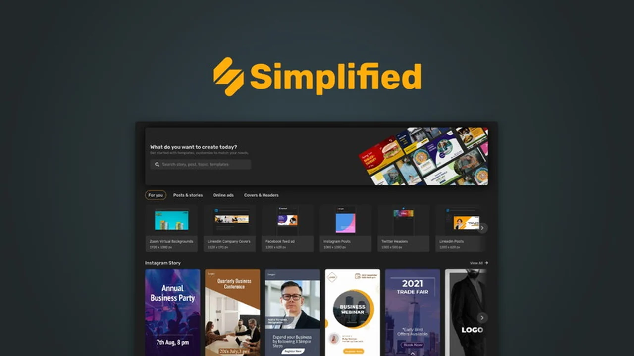 Simplified - Streamline Your Visual Design and Content Creation