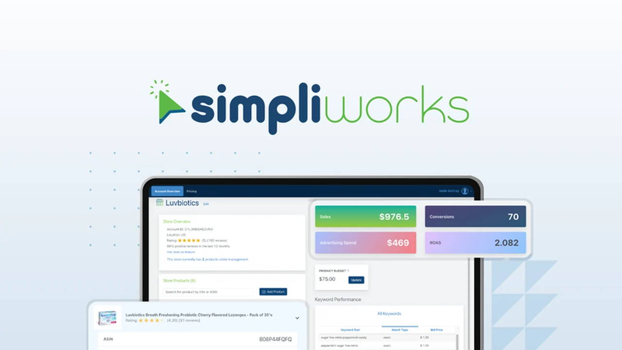 Simpliworks: Effortless Amazon PPC Campaign Launch