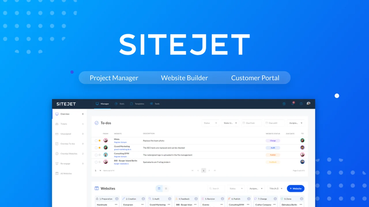 Sitejet - All-in-One Web Design and Project Management Suite Review