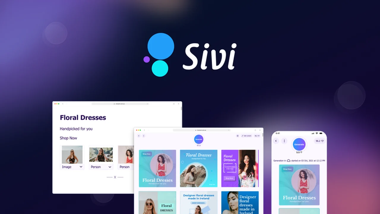 Sivi – Generate Unique Creative with AI | AppSumo Review