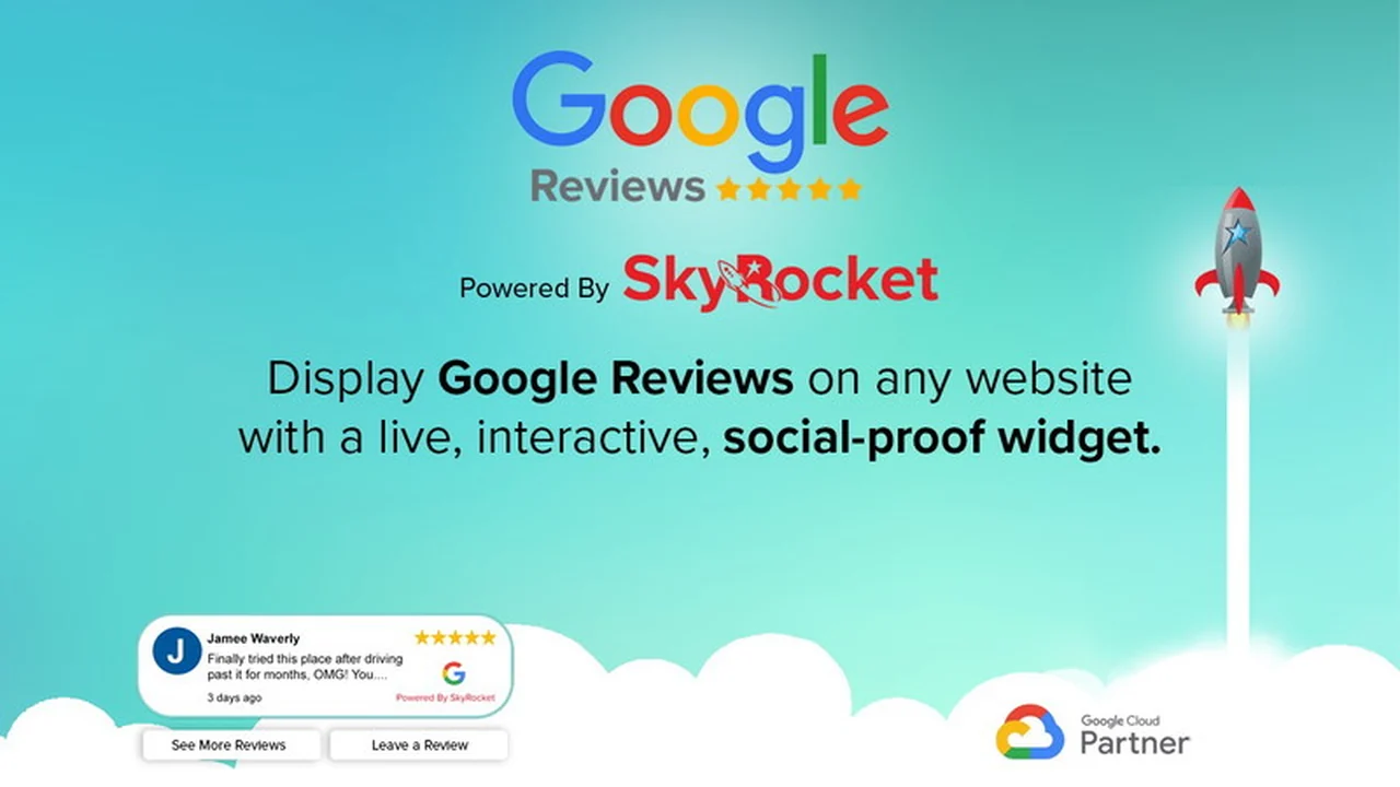 SkyRocket Google Reviews Website Widget | AppSumo Review