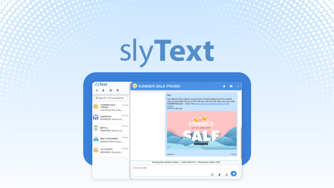 slyText – Communicate with customers via SMS & MMS | AppSumo Review