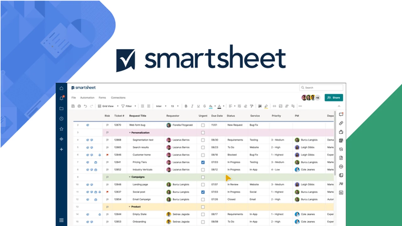 Smartsheets - Capture & Track Data and Schedules | AppSumo Review