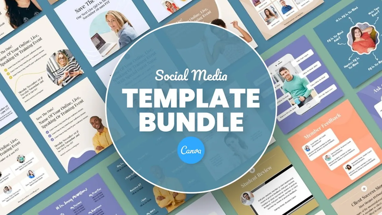 Social Media Canva Template Bundle – Plus Exclusive Review: Elevate Your Online Presence