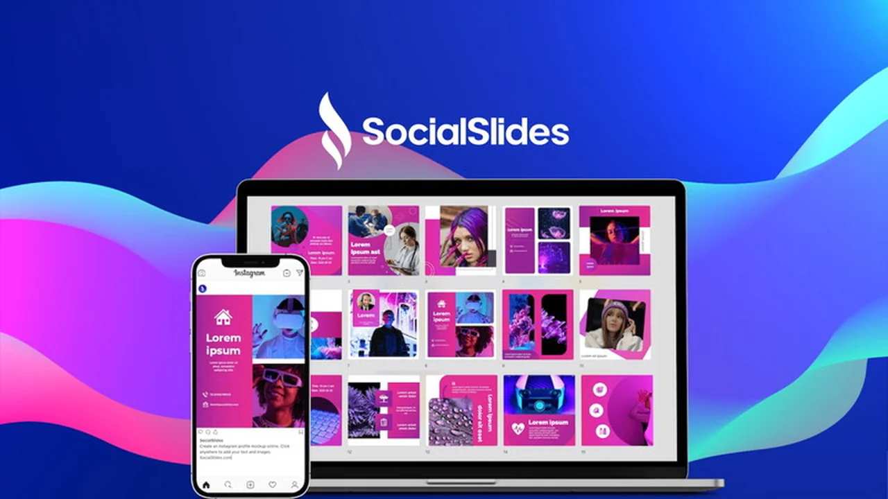 SocialSlides – Elevate Your Social Media Presence with Customizable Templates
