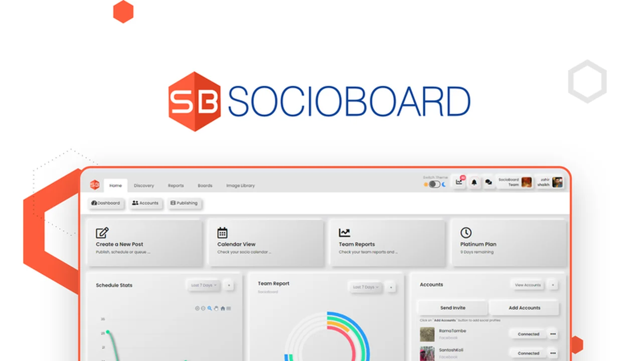 SocioBoard – Streamline Social Media Management and Content Creation