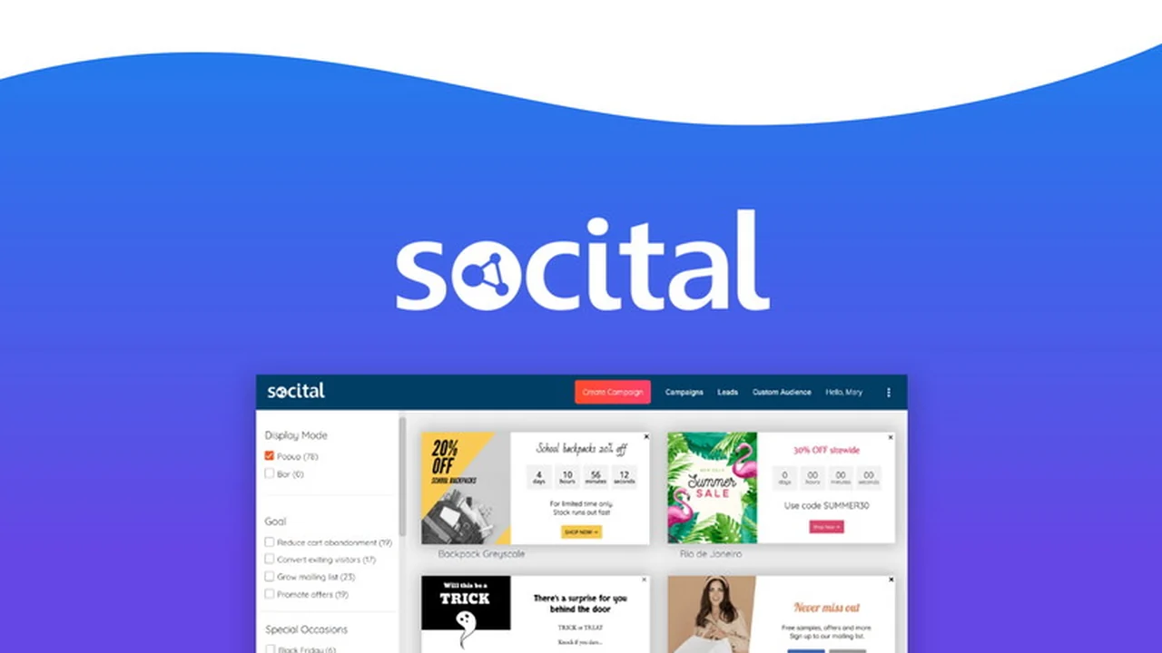 Socital Review: Turn Website Visitors into Loyal Customers Effortlessly