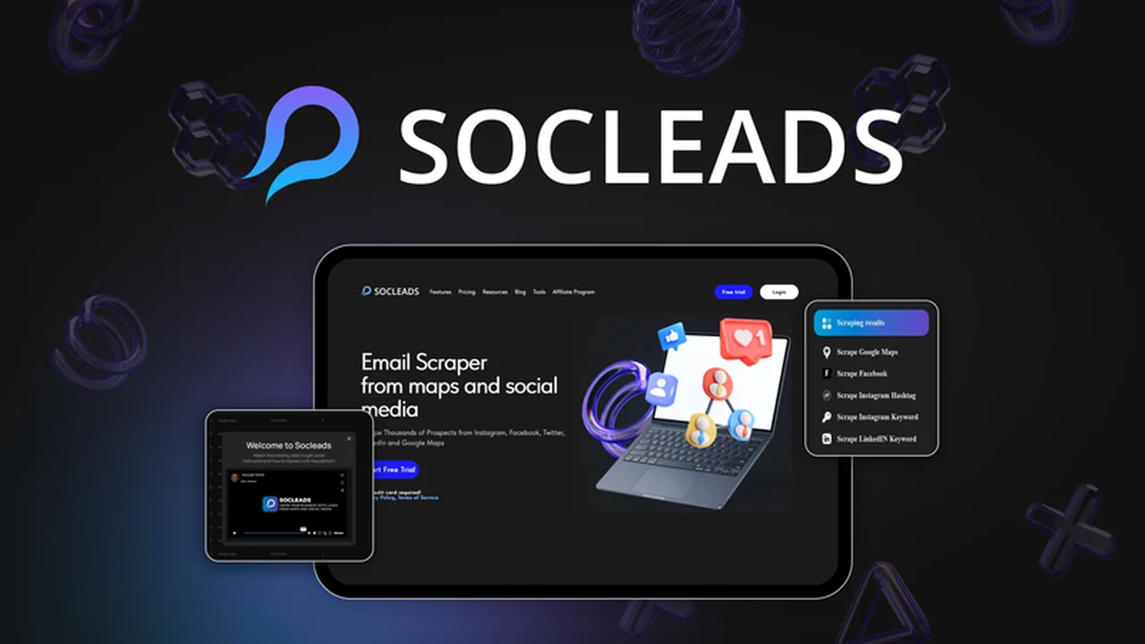 SocLeads Review: Streamline Your Social Media Email Scraping