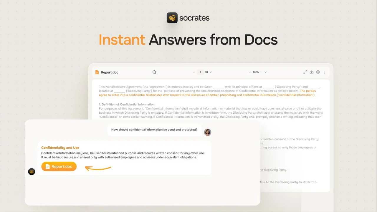 Socrates | AppSumo Review: AI Document Analysis Made Simple