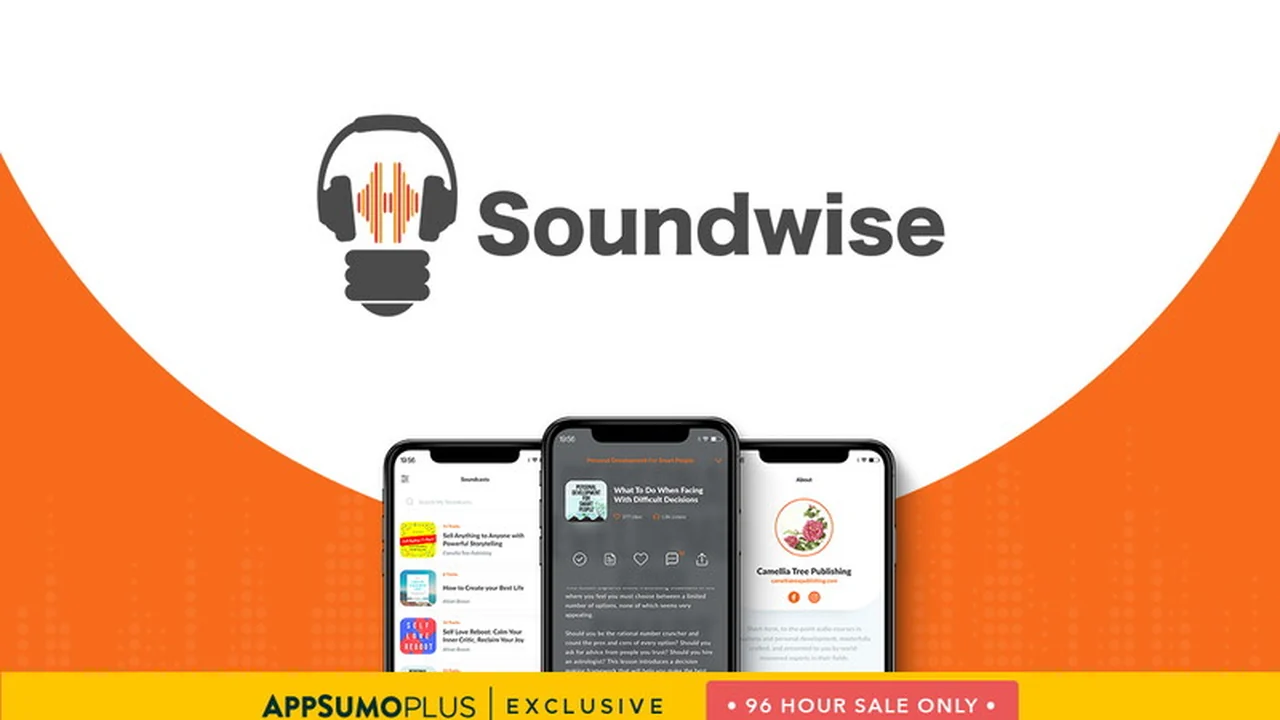 Soundwise | AppSumo: Your All-in-One Audio Content Platform