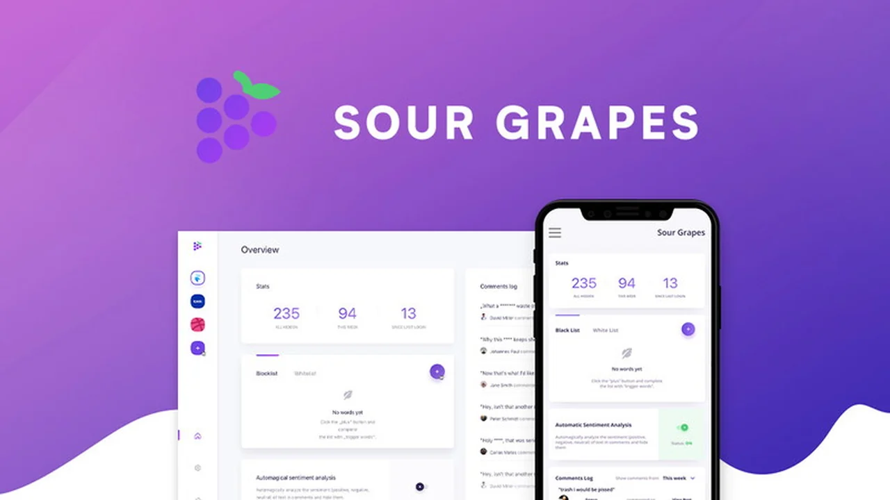 Sour Grapes | AppSumo Review: Protect Your Facebook Presence