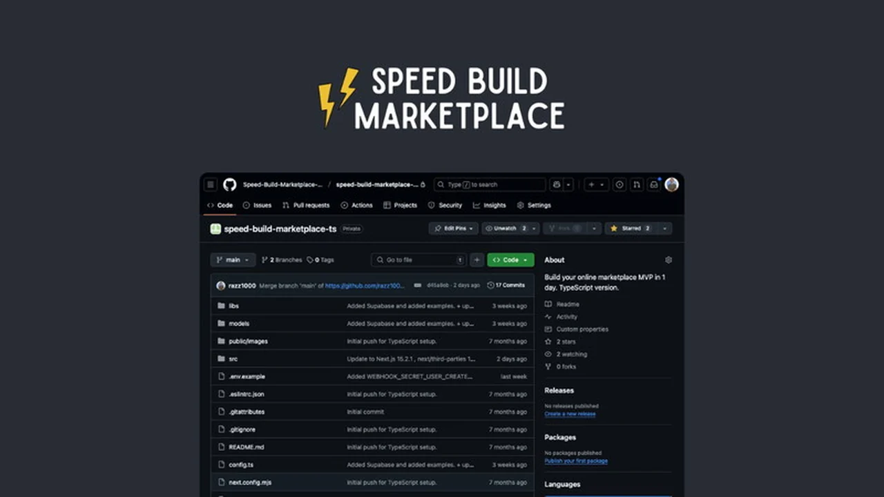 Speed Build Marketplace: Launch Your Next Platform Faster