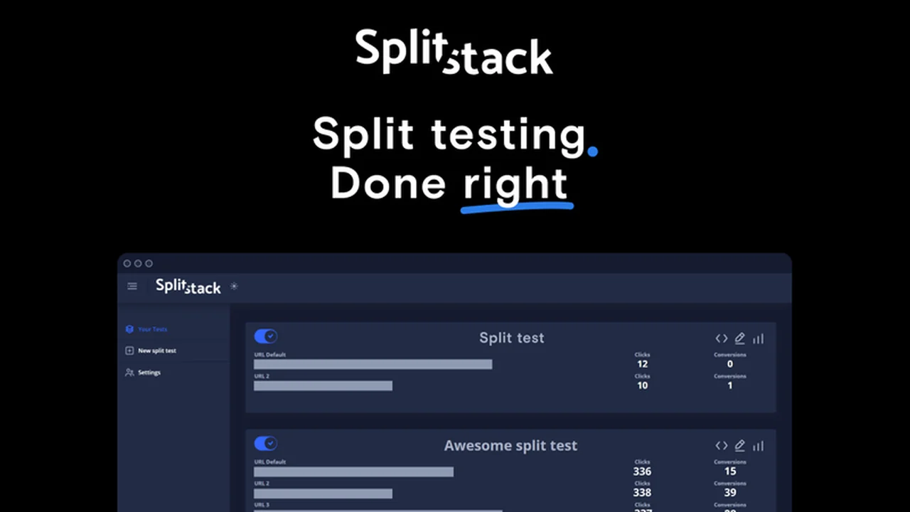 Splitstack Review: Effortless Server-Side Landing Page Split Testing