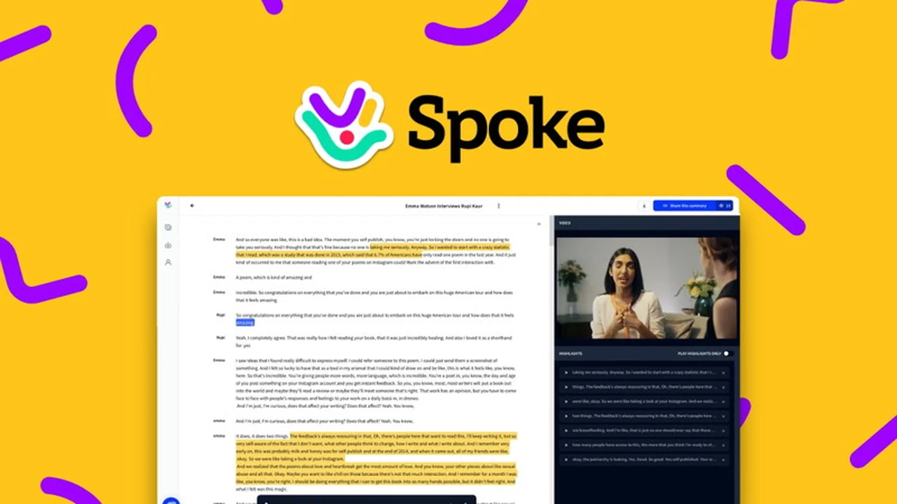 Spoke - Effortless Video Recording and Transcription