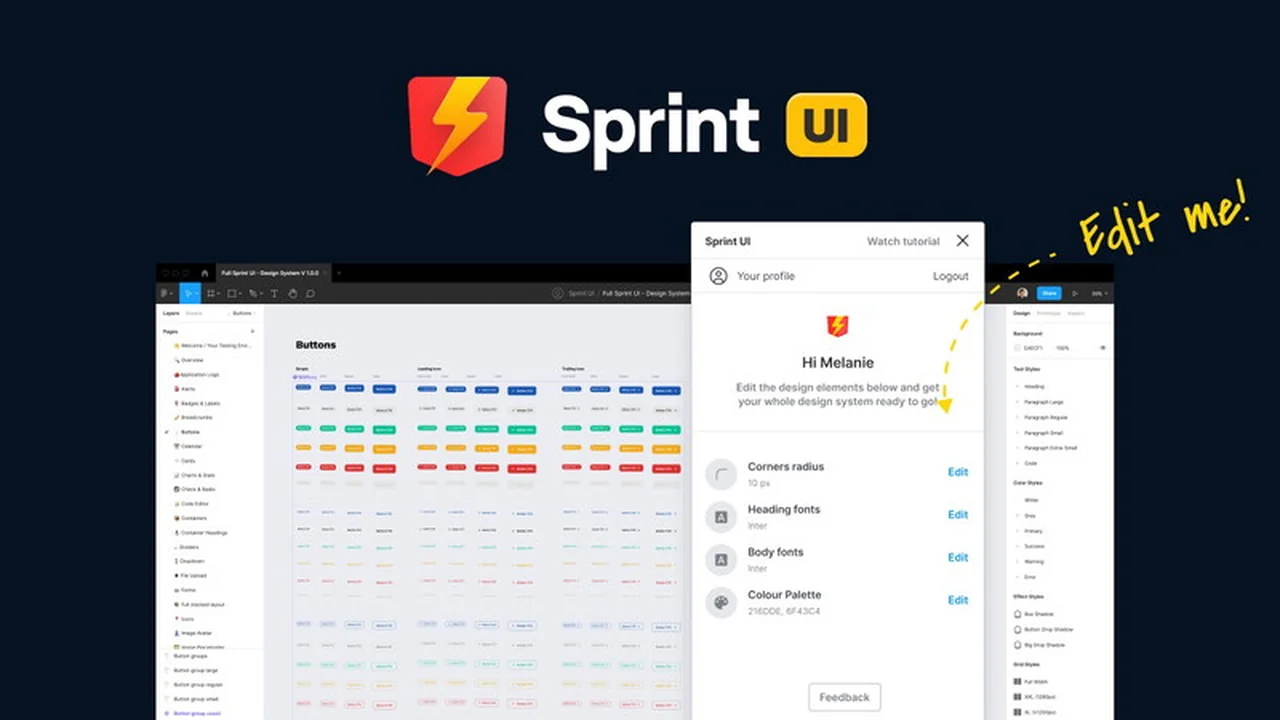 Sprint UI | AppSumo Review: Streamline Your Design Workflow