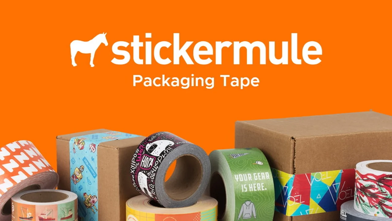 Sticker Mule Packaging Tape: Custom Branding for Your Shipments