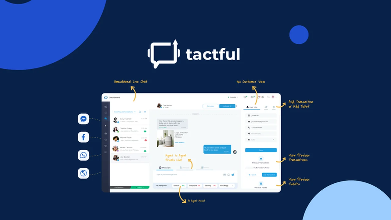 Streamline Customer Support with Tactful Cognitive Helpdesk on AppSumo