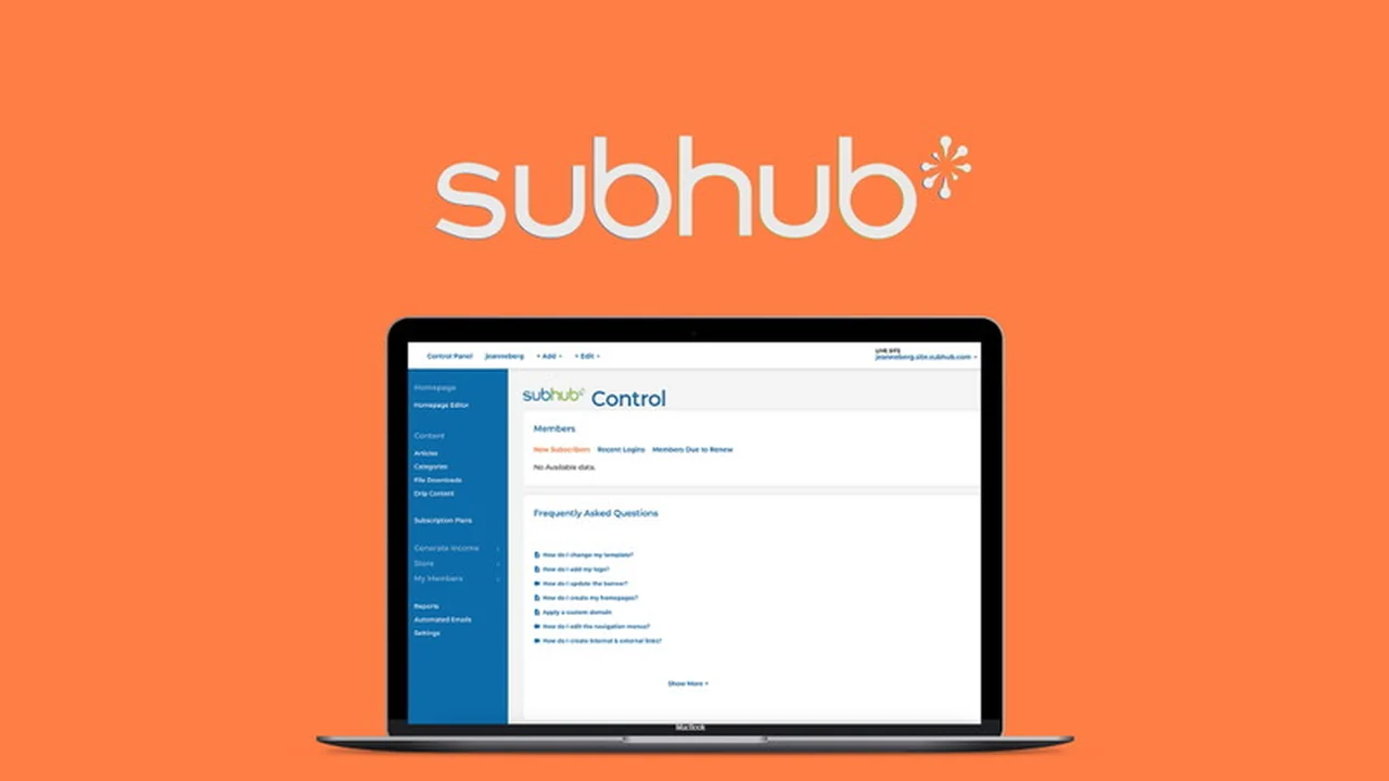 SubHub Review: Build and Manage Membership Websites with Ease