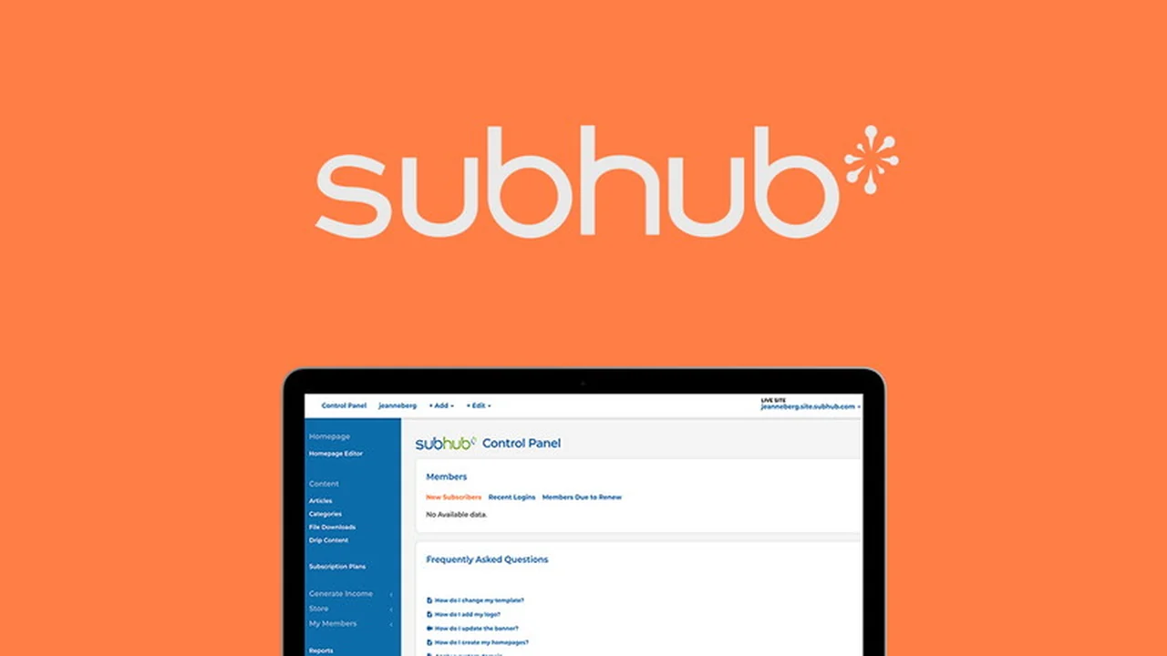 SubHub: Your All-in-One Solution for Membership Websites