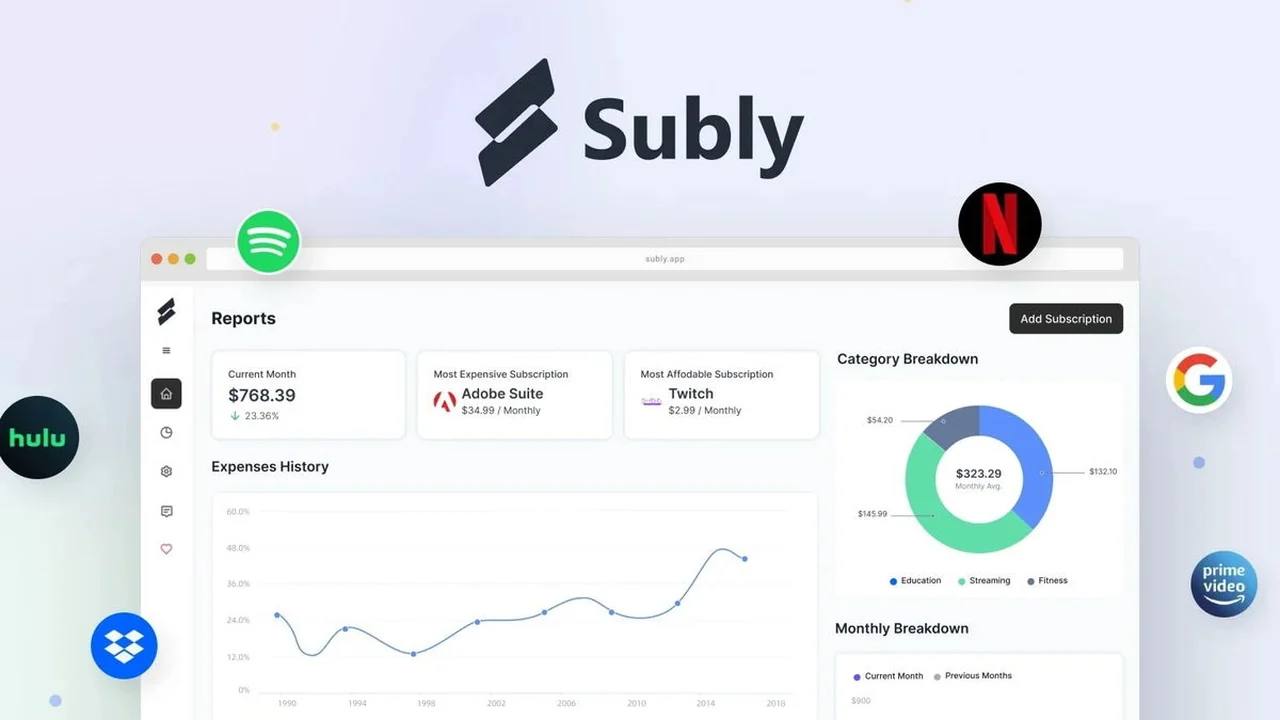 Subly | AppSumo Review: Streamline Your Subscription Management