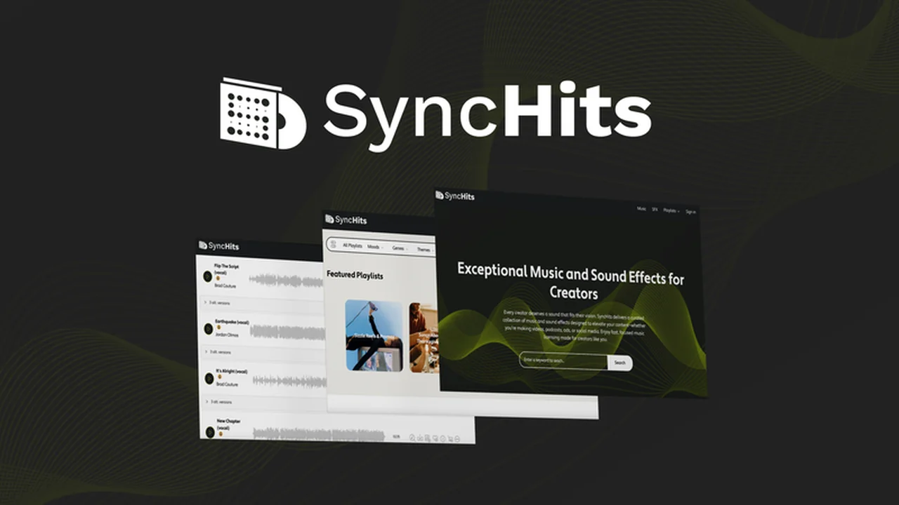 SyncHits – Get Professional Music and SFX for Your Content
