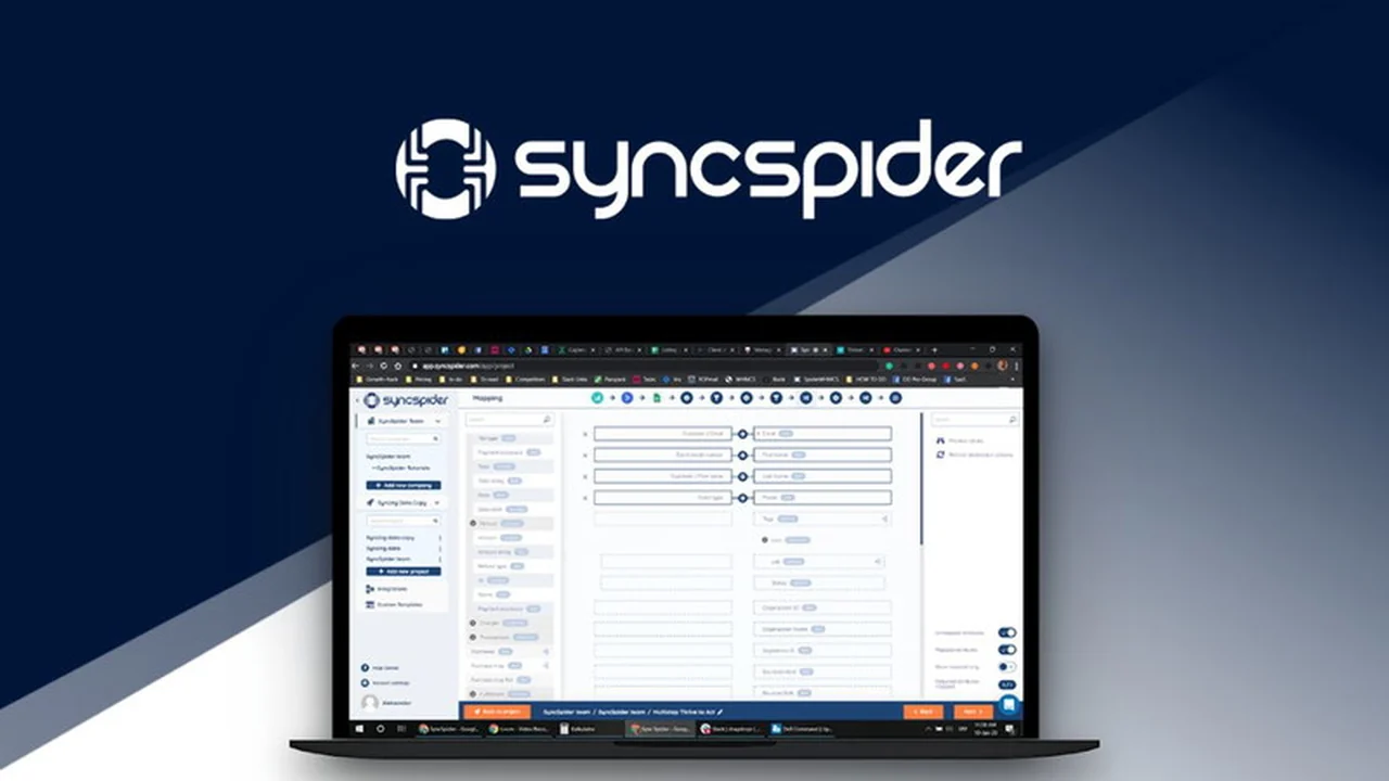 SyncSpider: Seamlessly Sync Ecommerce Tools & Processes