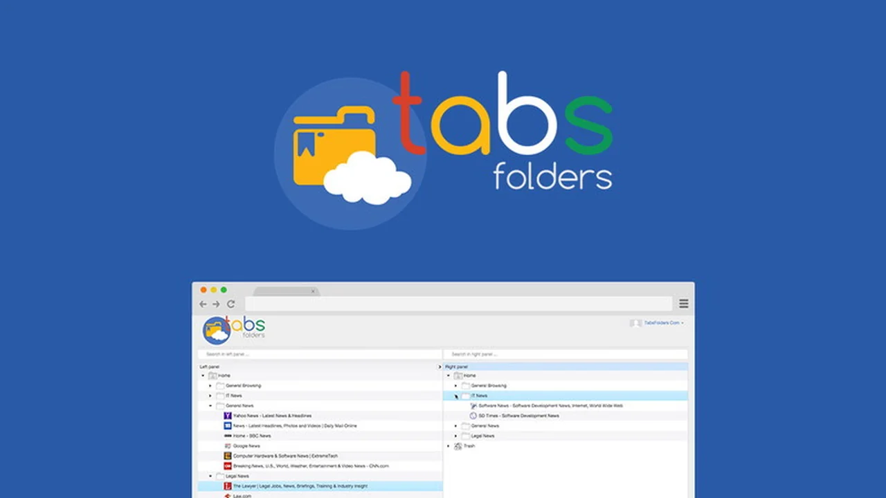 TabsFolders | AppSumo Review: Organize Your Browser Tabs Effortlessly