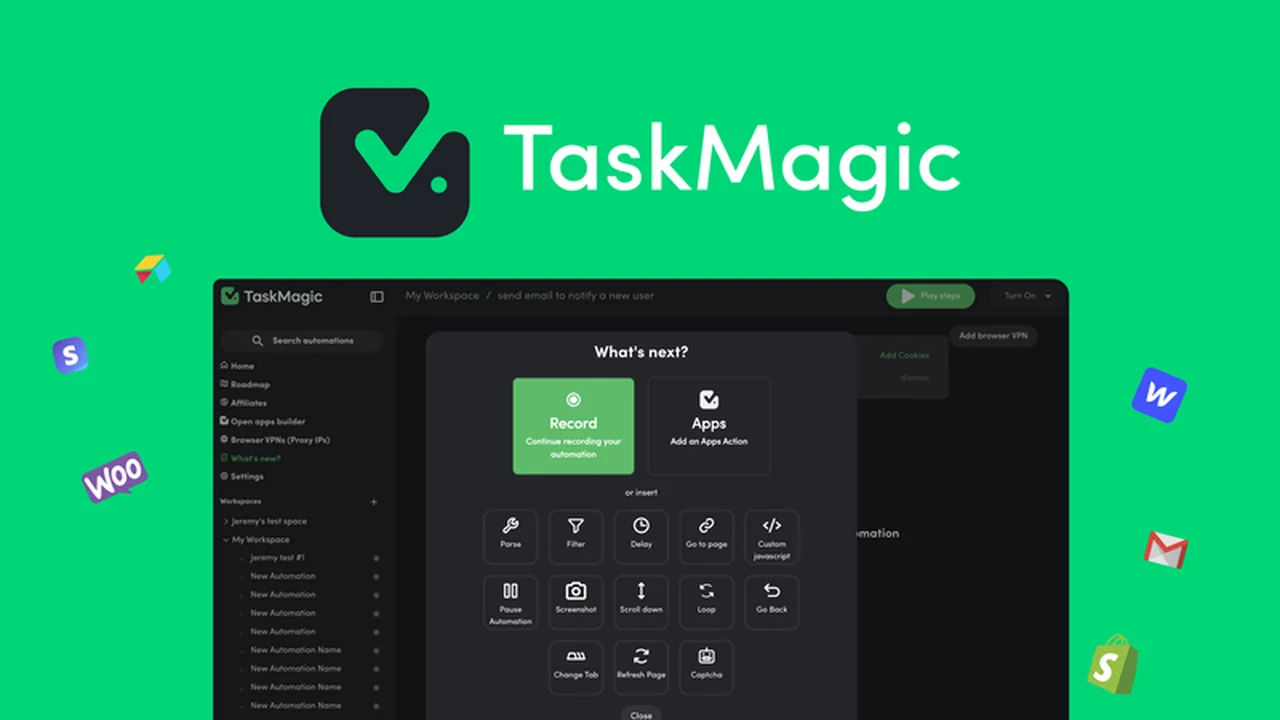 TaskMagic - Streamline Your Workflow with AI-Powered Automation