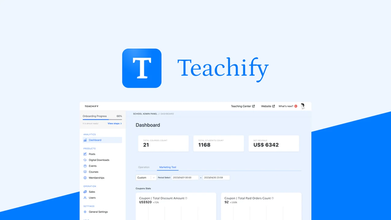 Teachify: Your All-In-One Platform for Selling Digital Products and Memberships
