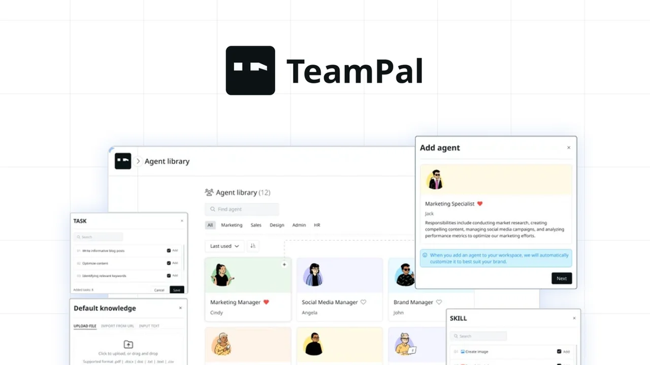 TeamPal | AppSumo: Build Your Custom AI Workforce