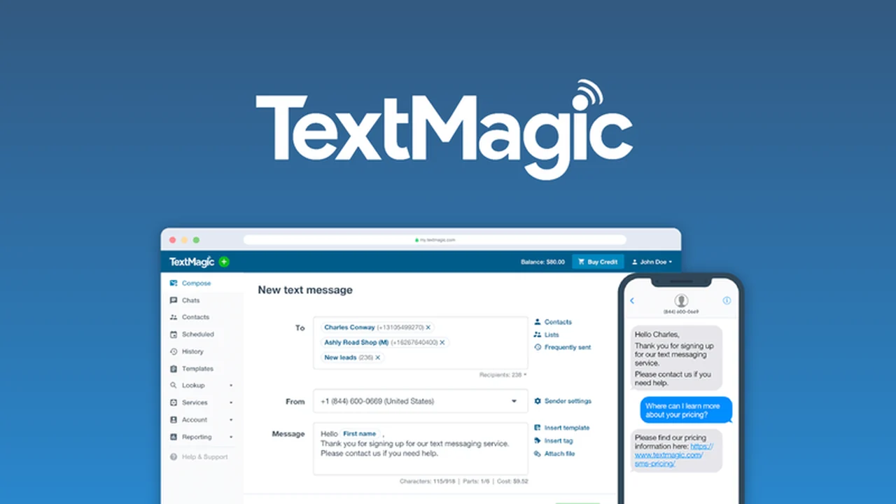 TextMagic Review: Boost Your Business with SMS Marketing