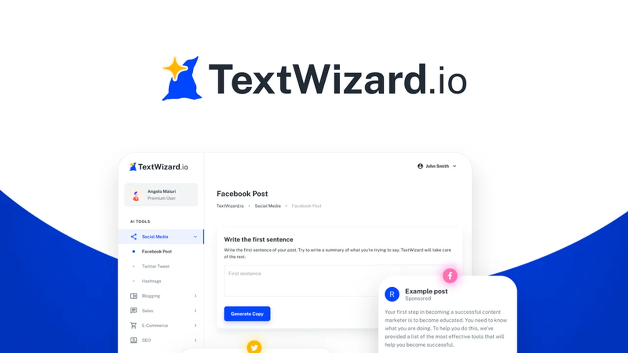 TextWizard: Your AI Solution for High-Converting Copy