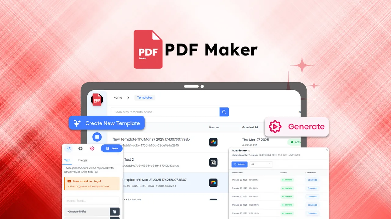 The PDF Maker – Automate the PDF Creation Process Review