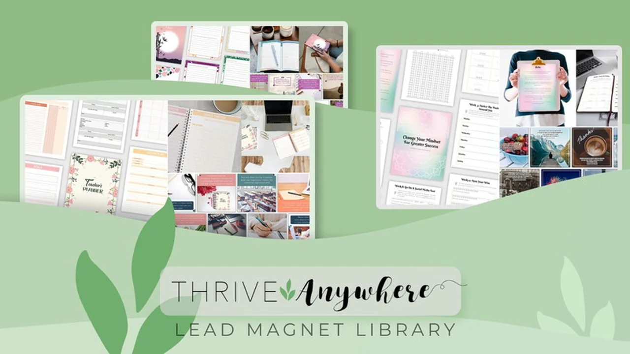 Thrive Anywhere Lead Magnet Library Review: Streamline Project Management and Team Collaboration