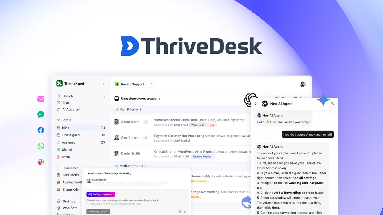 ThriveDesk - AI Customer Service Platform Review: Streamline Your Support