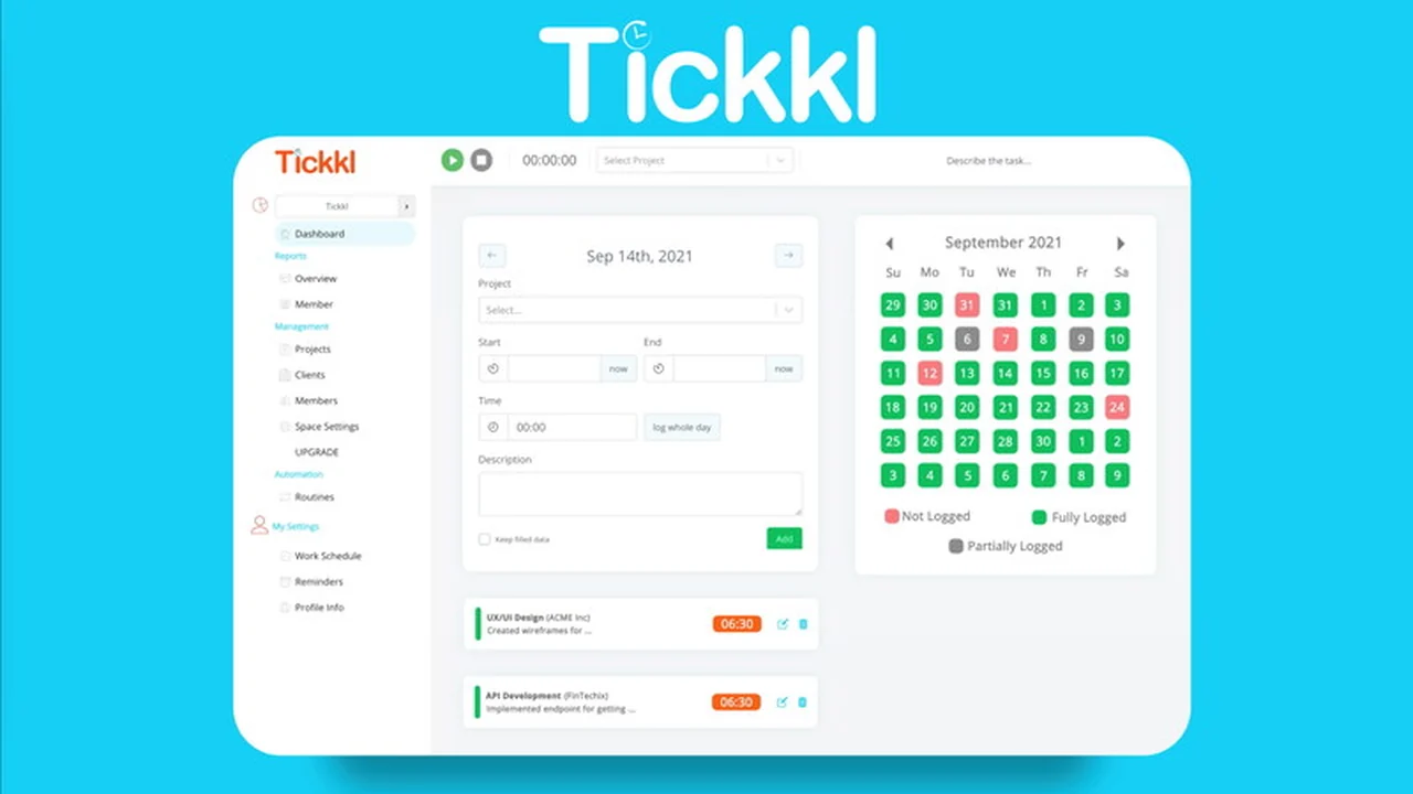 Tickkl | AppSumo Review: Streamline Your Time Tracking Efforts