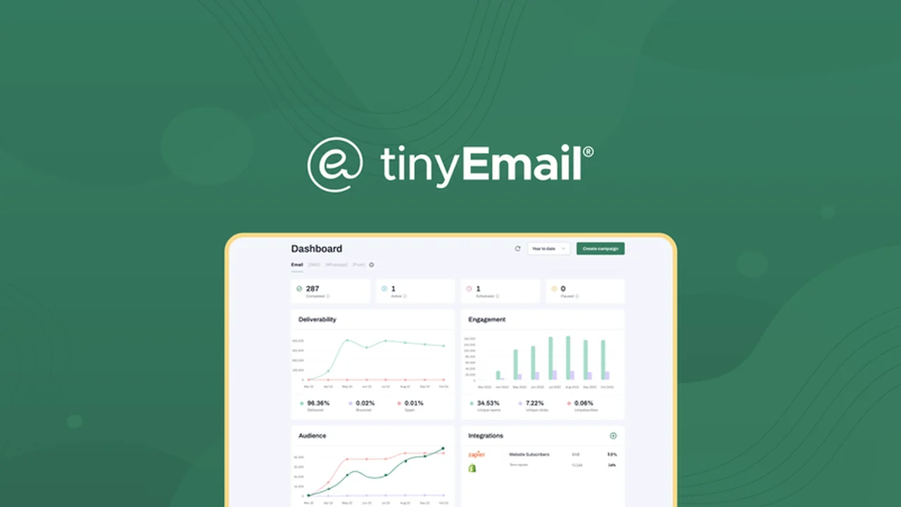 tinyEmail - Plus Exclusive: Streamline Your Email Marketing Campaigns